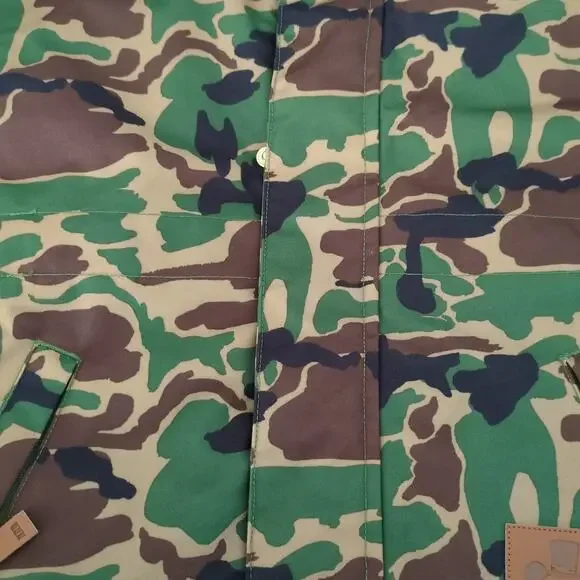 Mini Rodini K2 Camo Parka Green kids/girls/boys - Jacket size -92/98 (2T) NNT